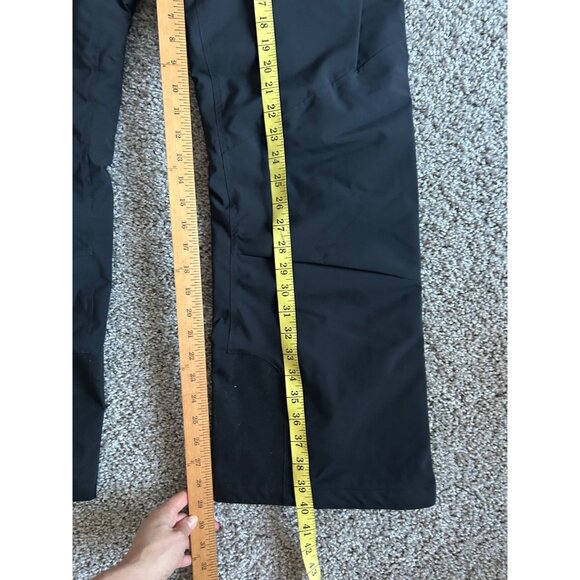 Obermeyer Womens Sz 10 Insulated Black Ski Pants Wide Leg Water-Resistant - Picture 12 of 14